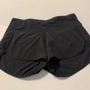 Black Lululemon shorts
